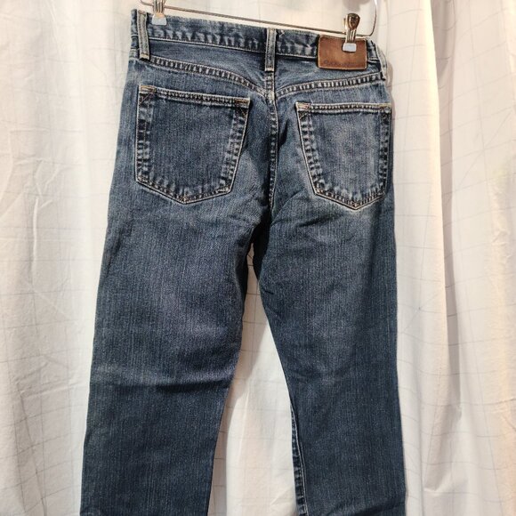 Eddie Bauer Ladies Straight Fit Blue Jeans, size 30x32, Indigo Blue - Picture 3 of 11